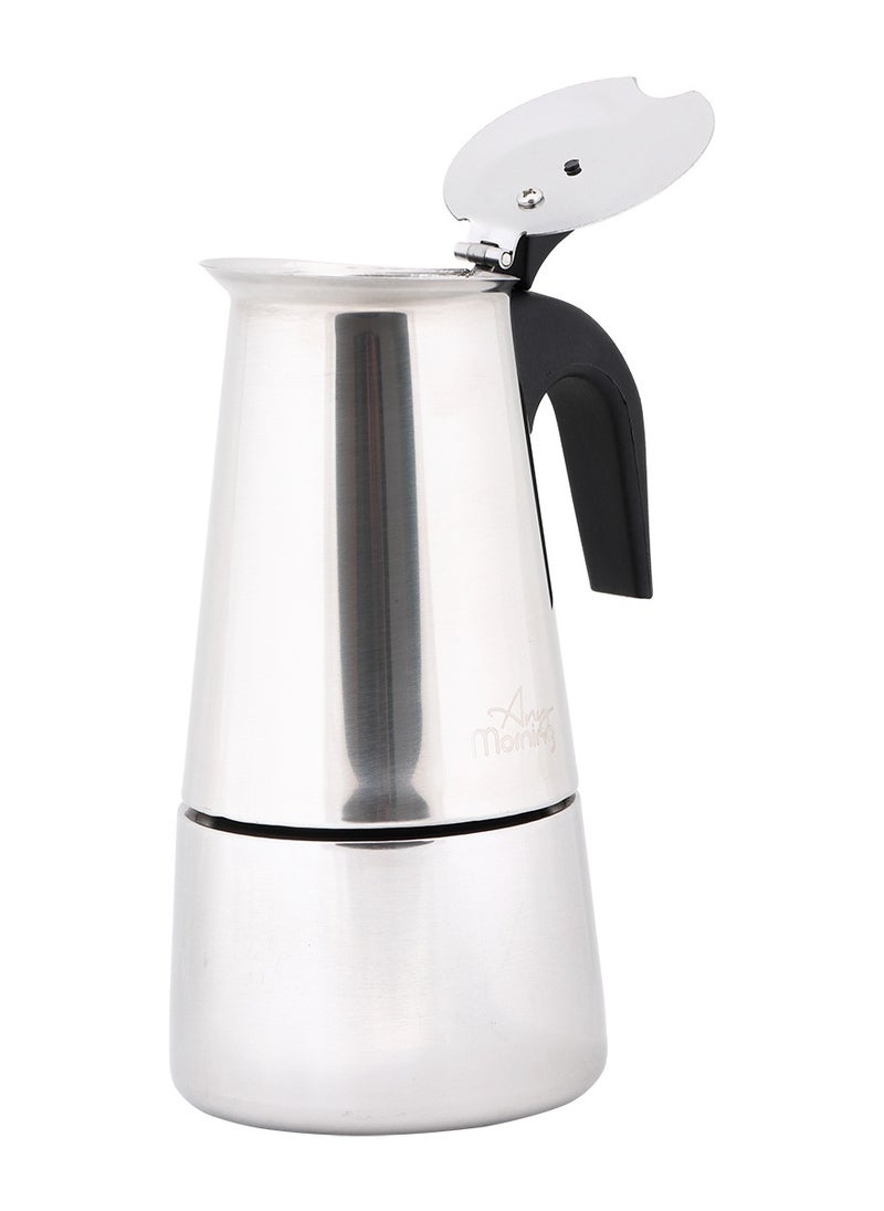 Any Morning - Stainless Steel Stove Top Espresso Maker 200ML - Image 1