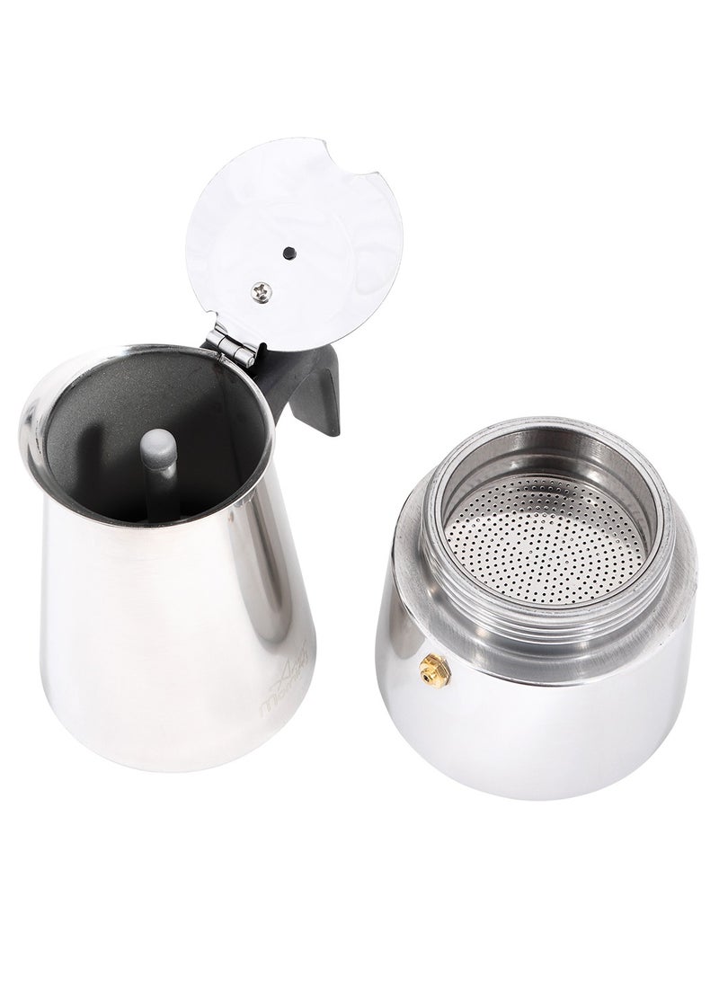 Any Morning - Stainless Steel Stove Top Espresso Maker 200ML - Image 1