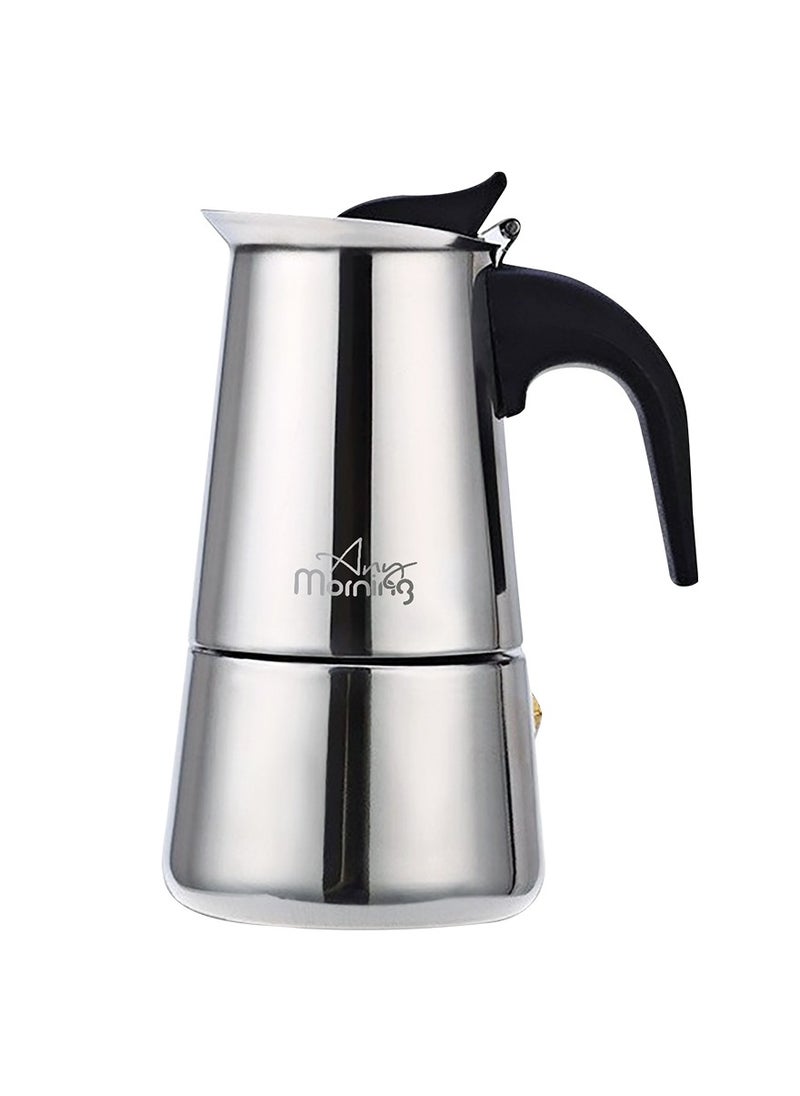 Any Morning - Stainless Steel Stove Top Espresso Maker 200ML - Image 1