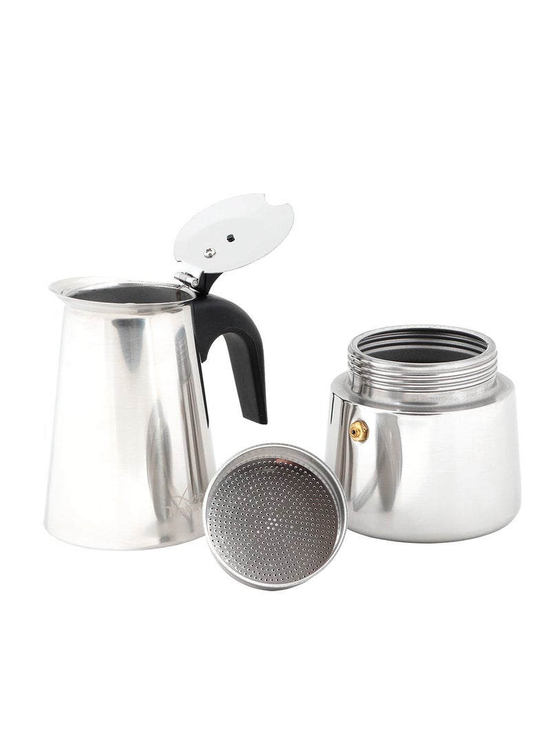 Any Morning - Stainless Steel Stove Top Espresso Maker 200ML - Image 1