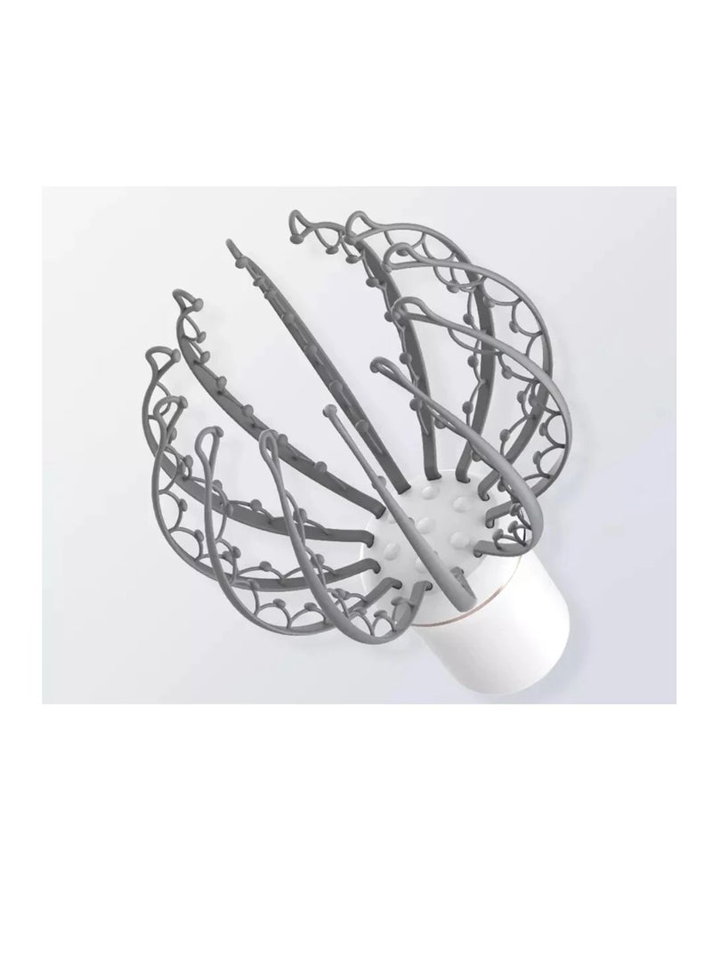 DIGI CORE Rechargeable Electric Head Scalp Massager Portable Handheld Head Massager Scratcher For Hair Growth Deep Relaxation Hair Stimulation Stress Relief Improve Blood Circulation  - Image 1