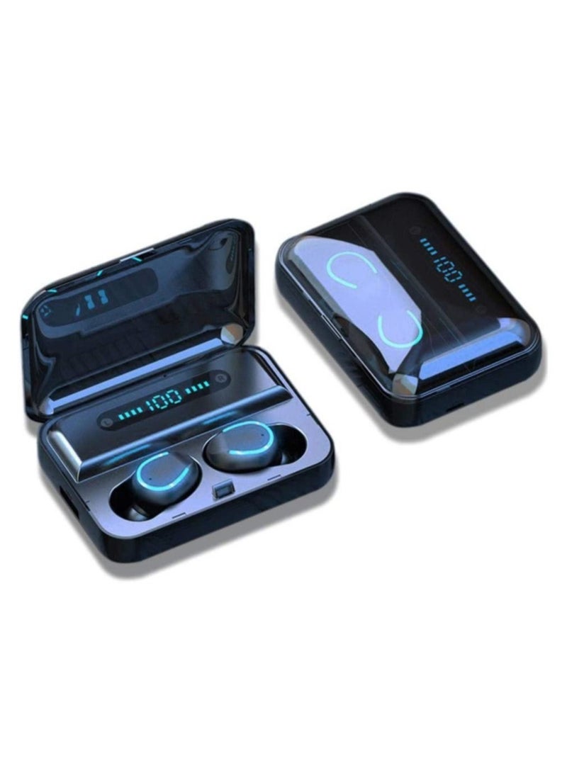 Wireless Bluetooth touch screen mini high- quality earplugs anti- sweat HD stereo sound universal - Image 1