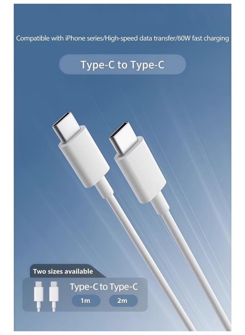 BlueHole USB type C To type-C Super Fast Charging Cable 1M For iPhone 16/15, iPad, iPad mini 7, MacBook Pro, Samsung S25 Ultra/S24/23/, Huawei P70 - Image 5