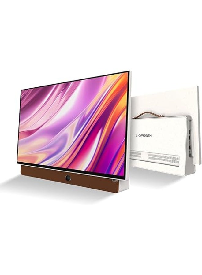 سكاي ورث Skyworth 24-Inch Portable Smart 3-Hour Battery Life 24P100 Companion Series 1080P FHD Smart TV, Matte Screen, HDR10, Dolby Audio, LED, Bluetooth - Image 1