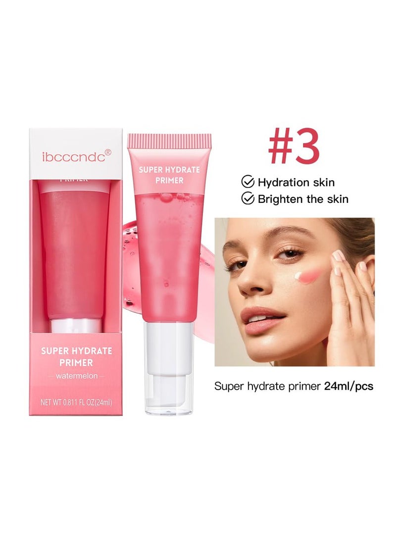 KASTWAVE 3Pcs Primer for Face Foundation, Hydrating Face Primer, Primer Face Makeup, Makeup Primer, Gel Long-Wear Primer Foundation Face Moisturizes Makeup for Smoothing Skin, Gripping Makeup - Image 4