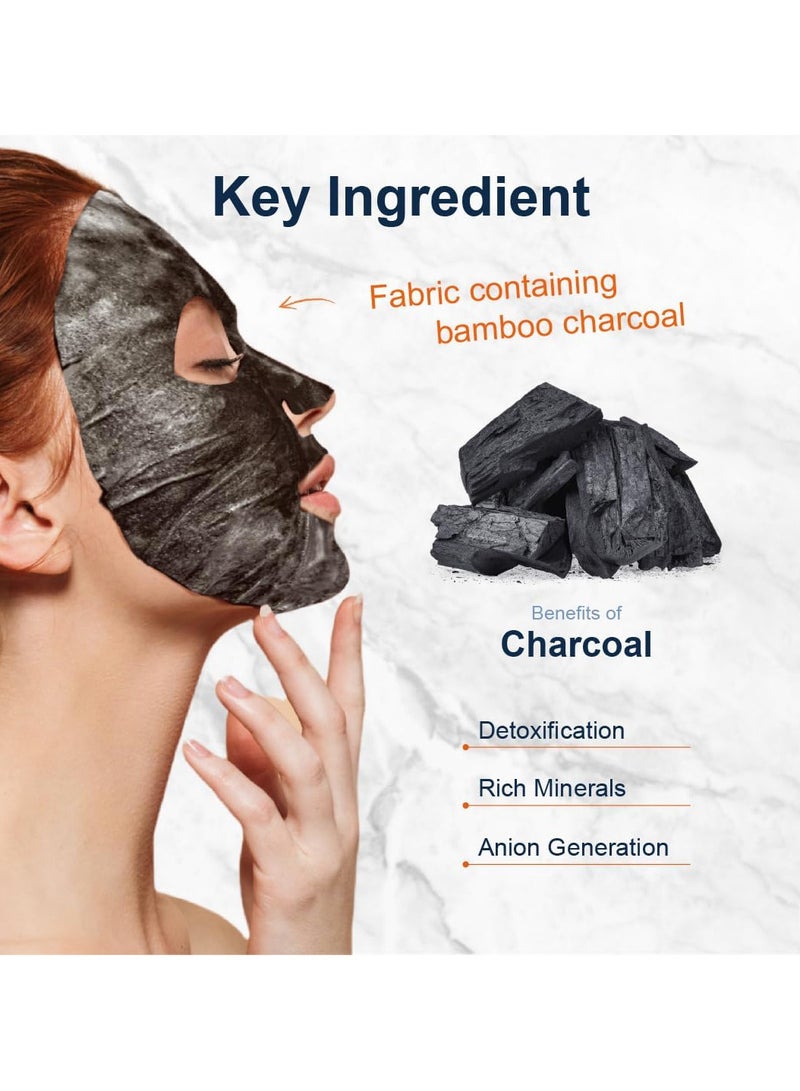 PUREDERM Deep Purifying Black O2 Bubble Mask-Charcoal - Image 3