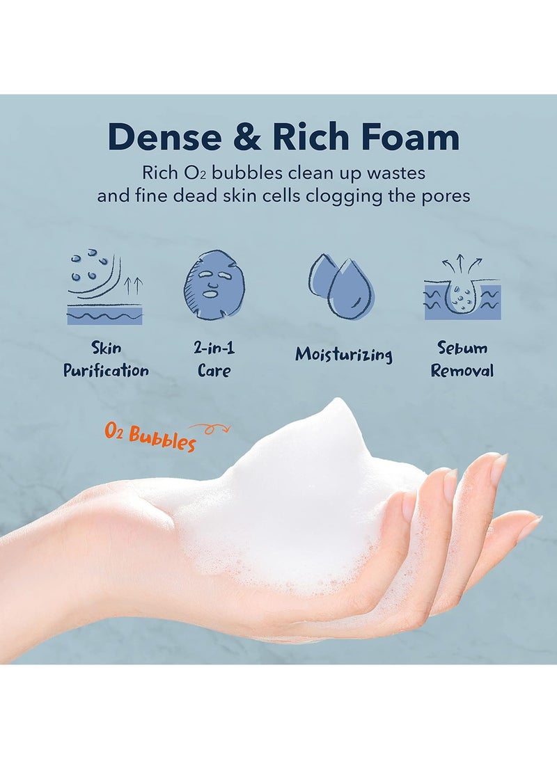 PUREDERM Deep Purifying Black O2 Bubble Mask-Charcoal - Image 4