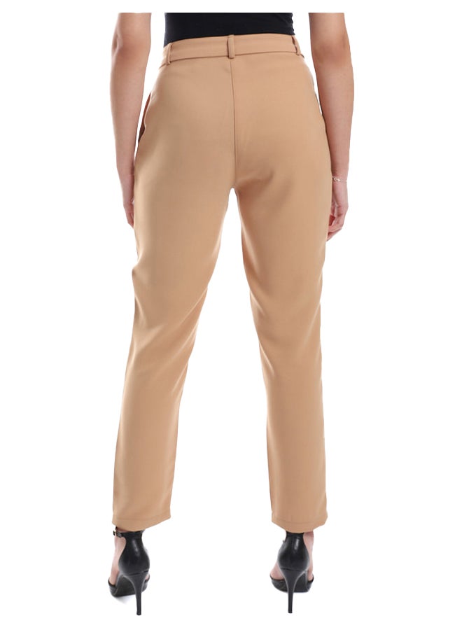 Esla Colored Tailored Ankle Trousers - Image 3
