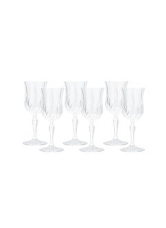 RCR RCR transparent crystal goblets 6 pcs  - Image 1