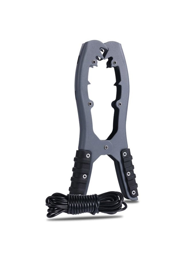 SAVITA Kayak Grip Anchor, Kayak Fishing Accessories Equipment Kayak Brush Gripper Brush Clamp Anchor with Teeth Rubber Grips for Kayaking(Dark Gray)  - Image 1