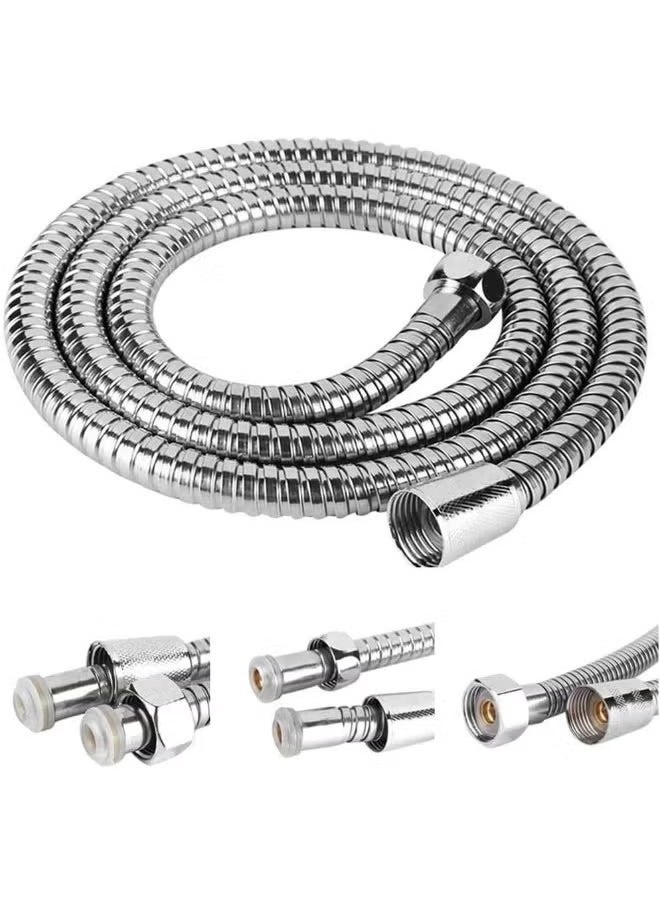 A ZONE Shattaf Pipe, Muslim Shower Hose Pipe For Toilet Handshower, Stainless Steel Flexible Explosion-Proof Encryption Hose (1 Meter)  - Image 1