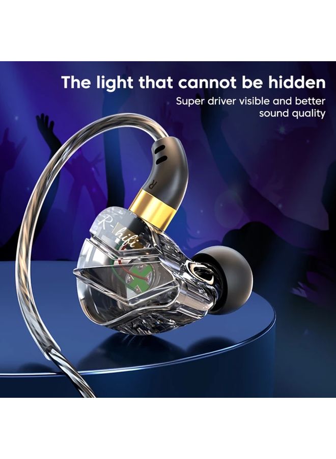 3 5mm HIFI Sound Headphones High Fidelity In Ear Earphones with Volume Control USB Power Mode - Image 5