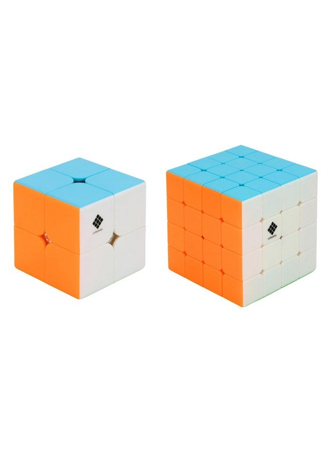 Cubelelo Drift 2x2 & 4x4 Cube Combo | High-Performance Magic Cube Set for Kids | Fun and Challenging Puzzle Toys for Skill Building & Cognitive Growth - Image 1