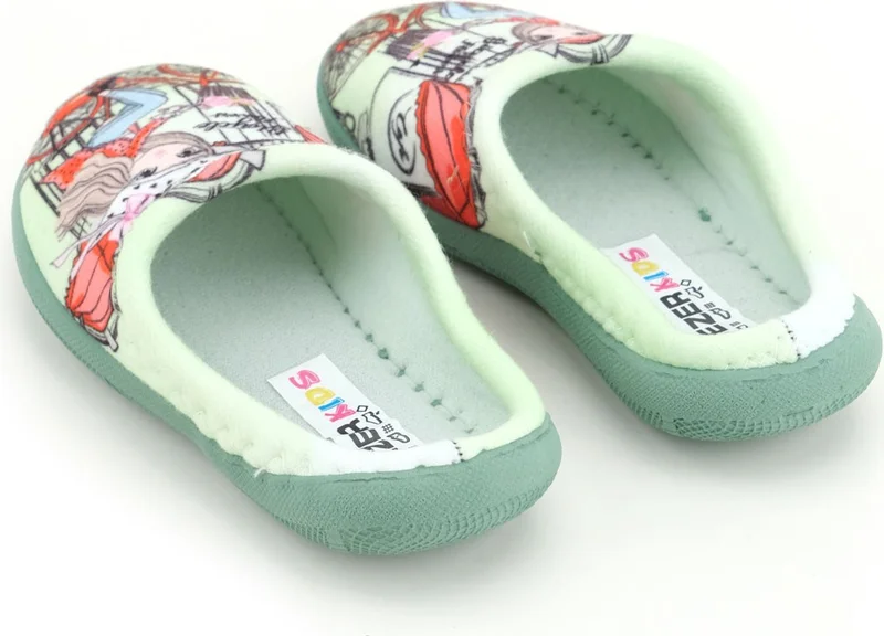Gezer Girls Winter Comfortable Sole Home Garden Gondola Slippers