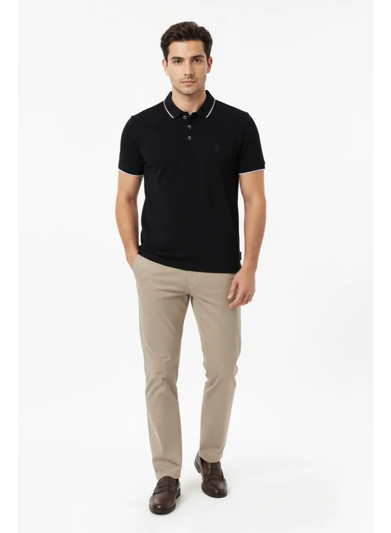 فرنش كونكشن Popcorn Tipped Polo Shirt