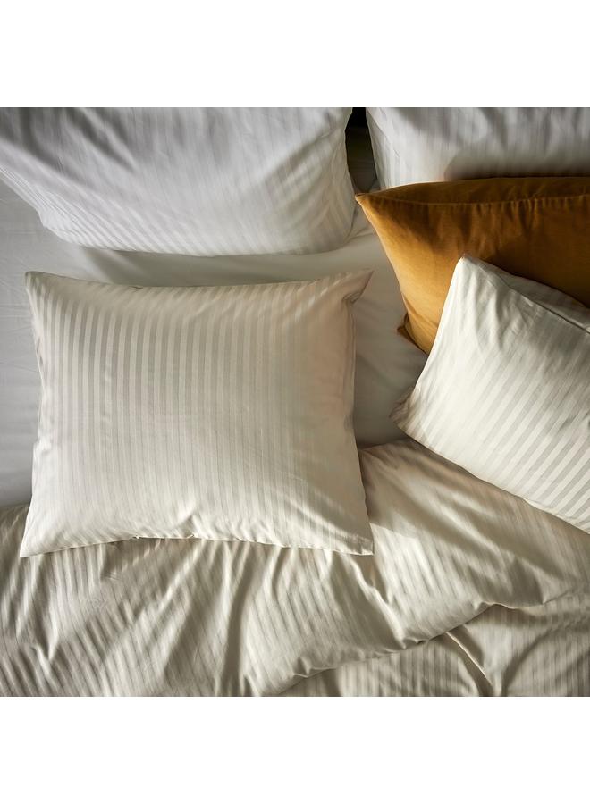 erorex Duvet cover and 2 pillowcases, light beige, 240x220/50x80 cm - Image 3