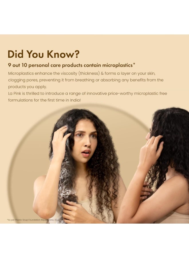 La Pink Lemon & Ginger Anti-Dandruff Shampoo For Men & Women, All Hair Types | 250ml - Image 5