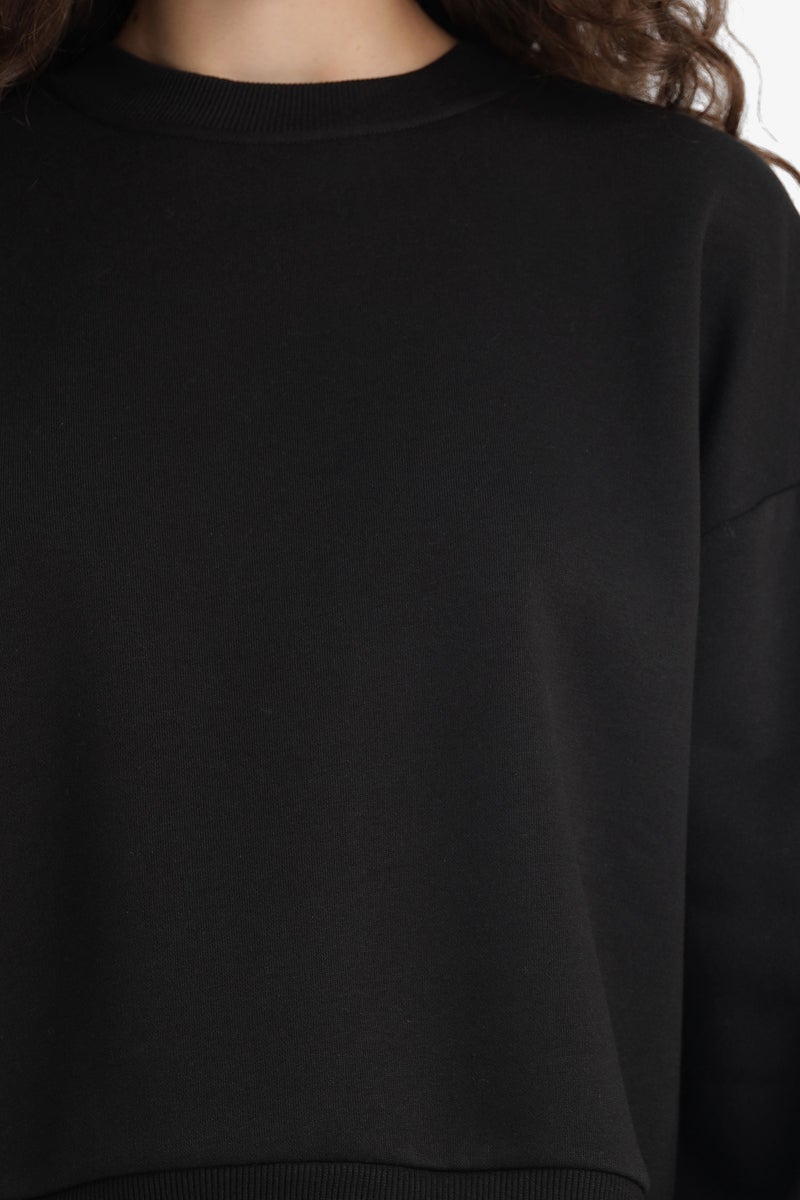 ديفاكتو سويت شيرت قصة عادية برقبة مستديرة - Image 4