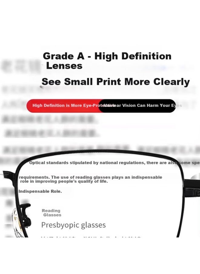 Fenchi (fenchi Imported Anti-blue Light And Anti-radiation Reading Gl For Men And Women, High Definition Adjustable Presbyopic Gl For The Elderly - Image 4