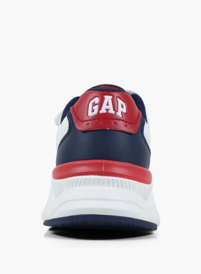 Gap WHITE Boys San Francisco Hook & Loop Ankle School Sneakers for Men | Best Price UAE