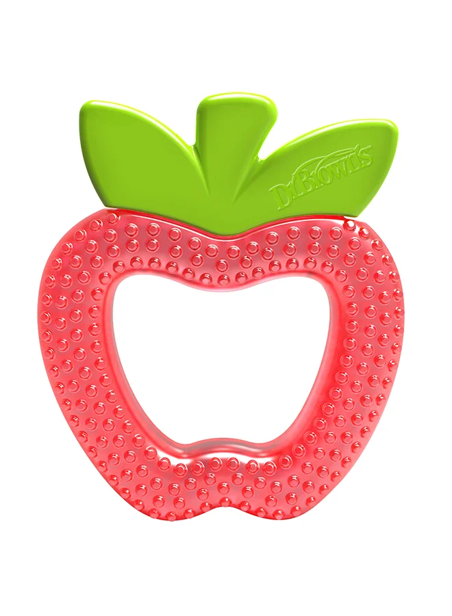 دكتور براونز لهاية مائية للتبريد للأطفال، تفاح، قطعة واحدة،  أشهر فما فوق