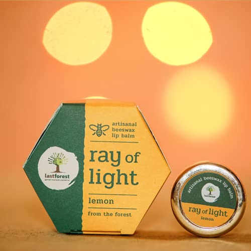 Last Forest Beeswax Lip Balm for Men & Women 5g, Non-sticky, 24 Hrs Lip Moisturizer For Dry And Chapped Lips, Nourish & Protect (Lemon) - Image 5