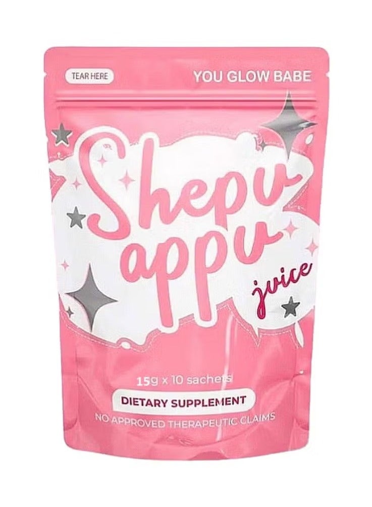 Glow Shibo Abu Slimming Juice 15g x 10 Sachets