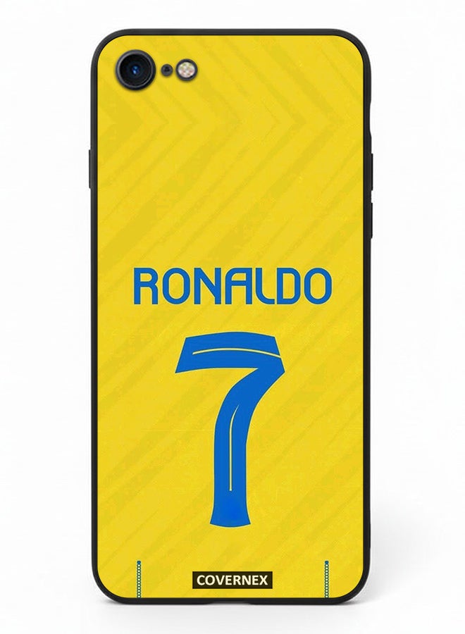 Covernex Apple iPhone 8 Protective Case Cover Printed Featuring Cristiano Ronaldo Jersy Design - Image 2