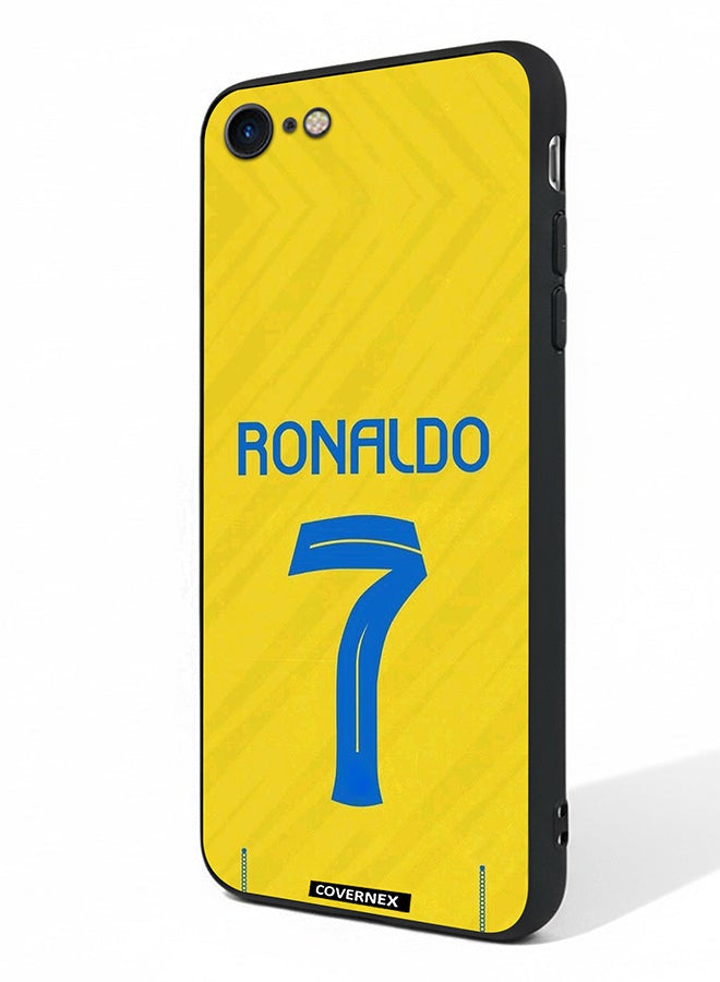 Covernex Apple iPhone 8 Protective Case Cover Printed Featuring Cristiano Ronaldo Jersy Design - Image 1