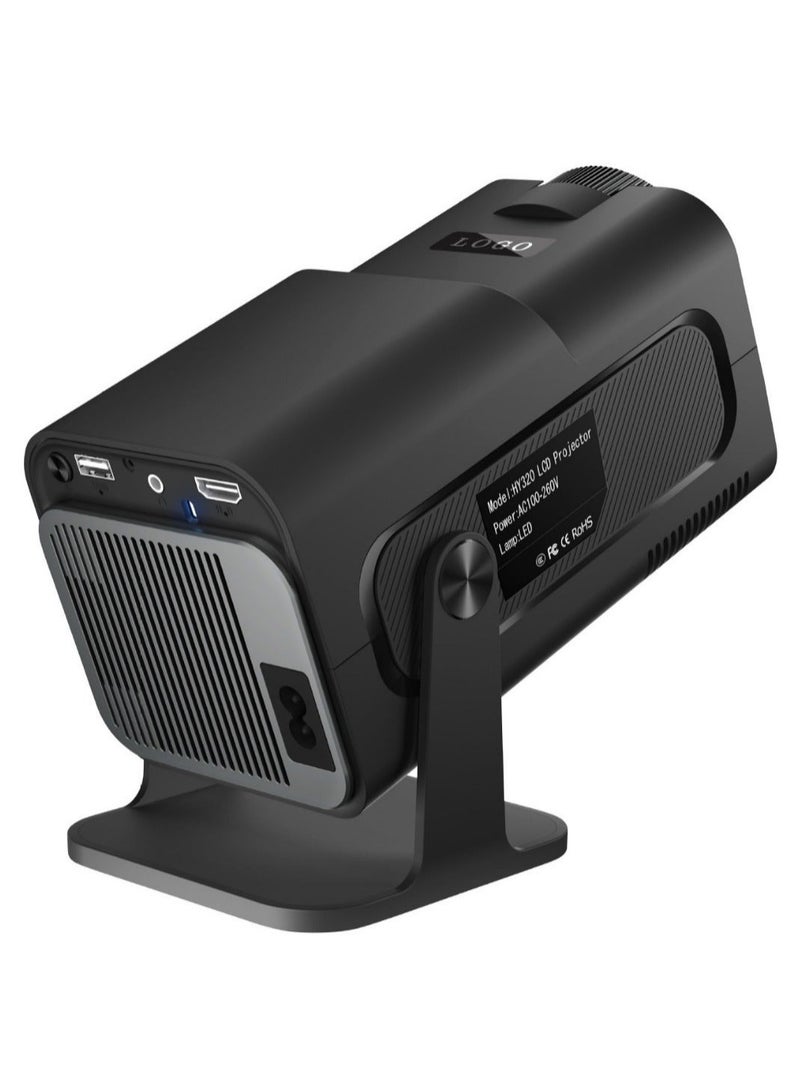 4K Native 1080P Android 11 Projector 390ANSI HY320 Dual Wifi6 BT5.0 Cinema Outdoor Portable Projetor Upgrated HY300  - Image 3