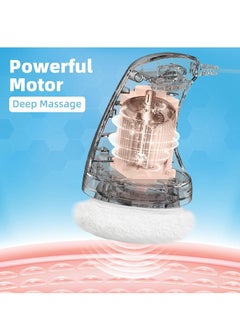 Electric cellulite massager, body sculpting machine with 3 skin-friendly washable pads, beauty sculpting massager for belly, legs, and arms.