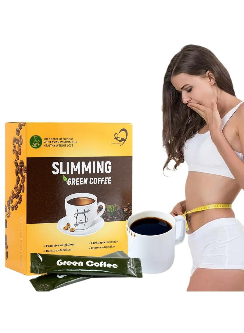 وينز تاون قهوة خضراء للتنحيف الفوري - نظام غذائي طبيعي لفقدان الوزن - 20 كيس - Image 1