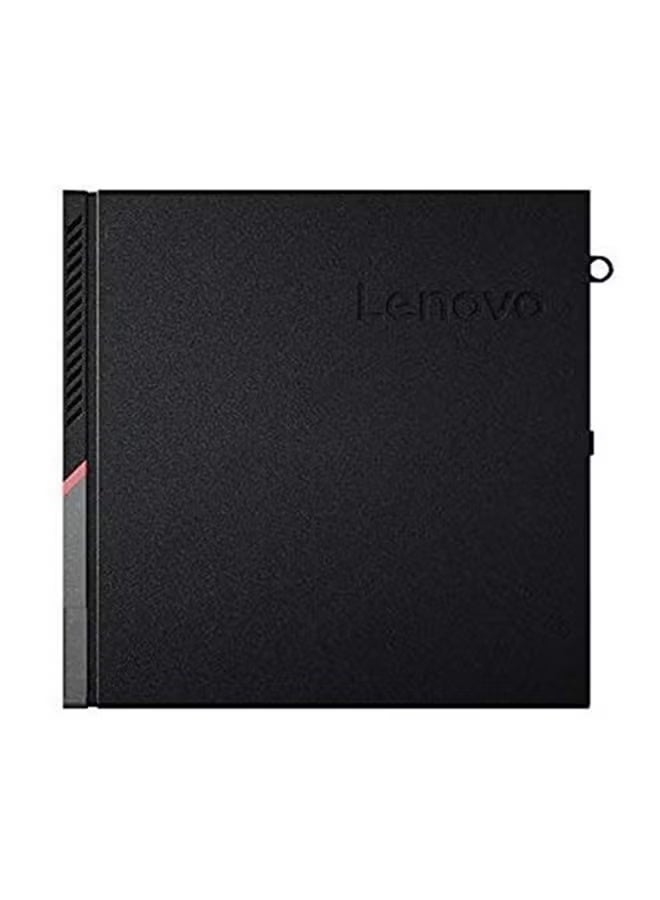 لينوفو جهاز كمبيوتر مكتبي صغير لينوفو ثينك سنتر M910Q، معالج إنتل كور i5 7500T من الجيل السابع رباعي النواة، ذاكرة وصول عشوائي 8 جيجابايت DDR4، قرص صلب SSD بسعة 256 جيجابايت، نظام تشغيل ويندوز 10 برو، لون أسود - Image 2