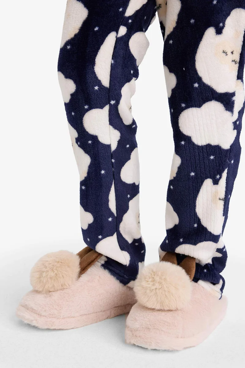 ديفاكتو Girl Flat Bottom Home Boots