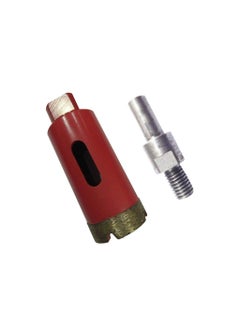 EXCEL IMPEX Excel Impex Metal Bond Diamond Core Bit M10 Inner Thread 40 mm Dia with drill attachment adapter for marble granite concrete ceramic tiles  - Image 1