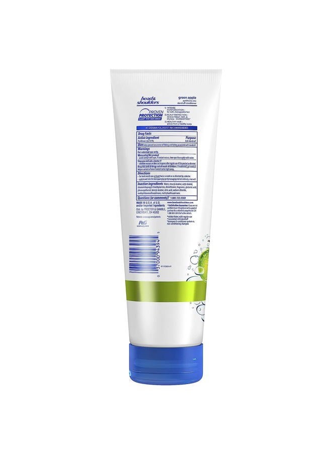 Procter & Gamble Green Apple Daily-Use Paraben Free Anti-Dandruff Conditioner, 10.9 Fl Oz - Image 2