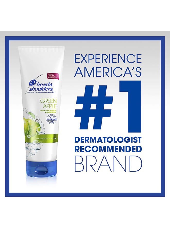 Procter & Gamble Green Apple Daily-Use Paraben Free Anti-Dandruff Conditioner, 10.9 Fl Oz - Image 3