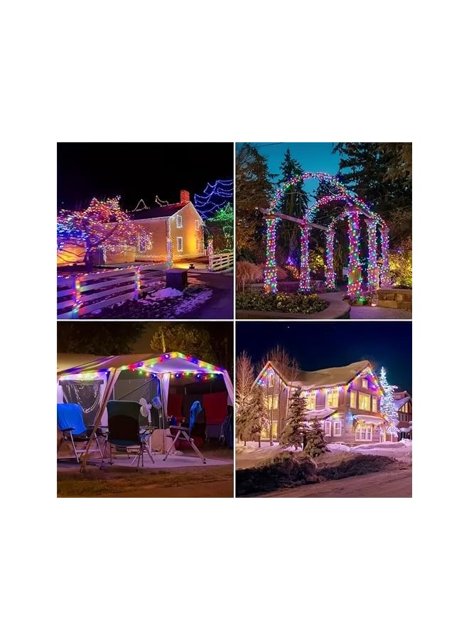 The Bros Fairy Lights 2Pack, 32.8FT 100LED string Lights Battery（Not included） Operated with Remote Control, Warm，8 Modes, Timing & Dimmable for Christmas Bedroom Indoor Outdoor Decor  - Image 5