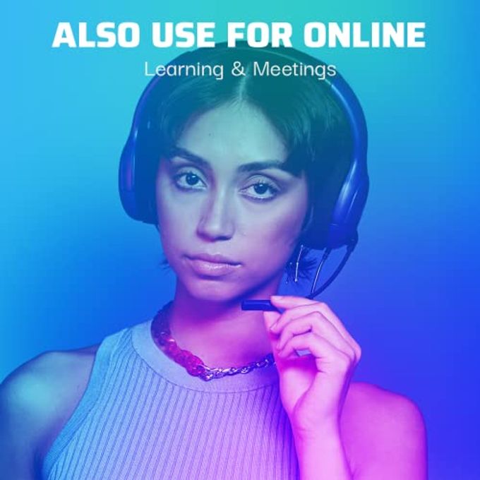pdp Airlite Wired Stereo Gaming Headset, Officially Licensed By Sony Playstation 5, Ps5/Ps4/Ps3/Pc, Lightweight Durable Headphones, 3.5Mm Audio Jack, Noise-Canceling Flip-To-Mute Mic, Black - Image 3