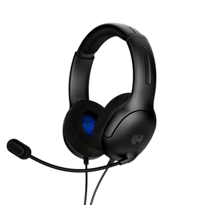 pdp Airlite Wired Stereo Gaming Headset, Officially Licensed By Sony Playstation 5, Ps5/Ps4/Ps3/Pc, Lightweight Durable Headphones, 3.5Mm Audio Jack, Noise-Canceling Flip-To-Mute Mic, Black - Image 4