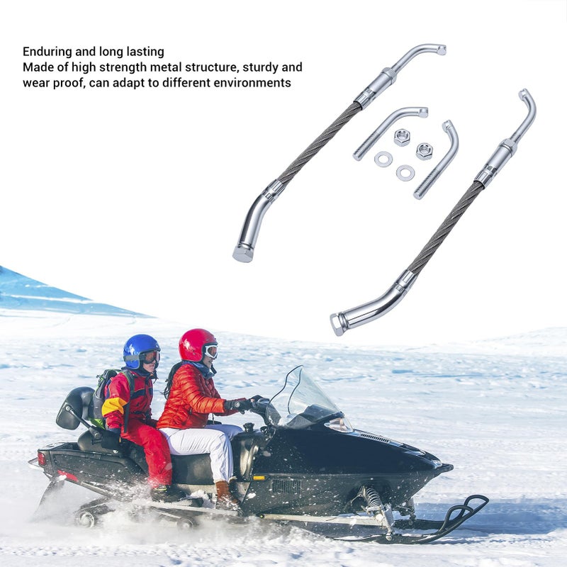 Universal Ice Scratchers Kit Replacement for Snowmobile Track Height 2 1 2 Inch - Image 3