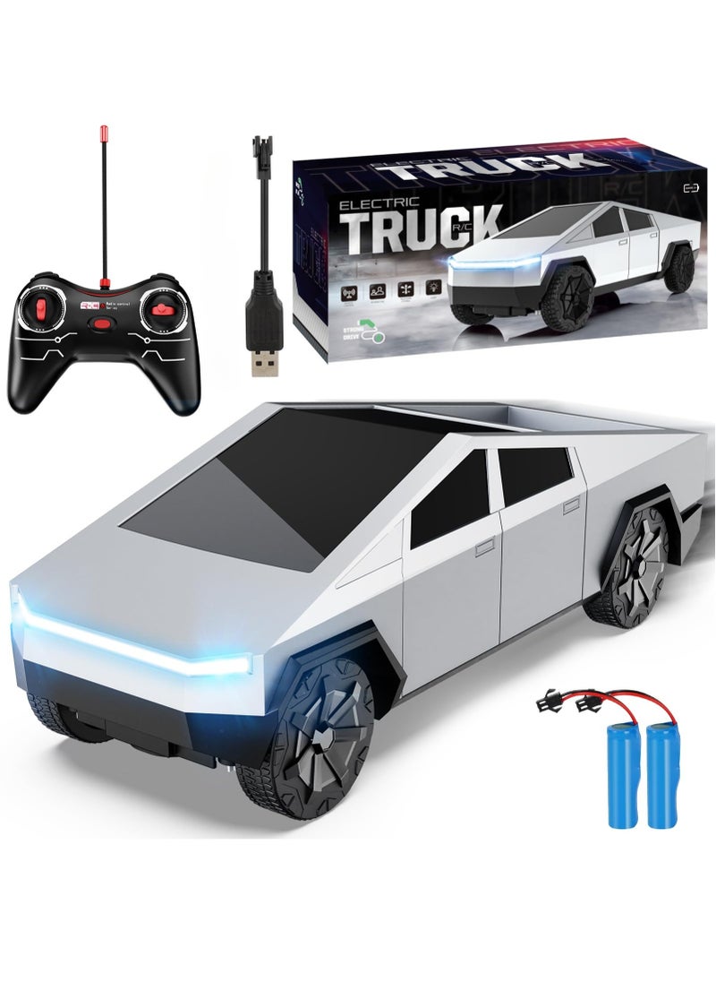 XiuWoo 1:24 RC Car Toys All Terrain High Speed Remote Control Car with Light and Loadspace, Electric Vehicle Futuristic Design Toys for Kids, Gifts for Kids, Boys and Girls  - Image 1