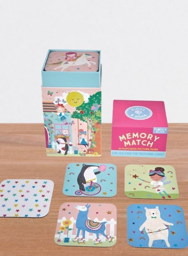 Floss & Rock Multicolour Memory Matching Card Game - Image 4