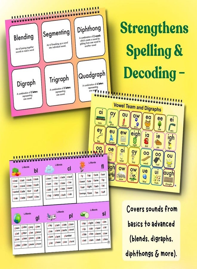EDUSTAR Phonics Master Binder – Play with Sounds, Grow with Words | Step-by-Step Sounds to Confident Reading - Image 5