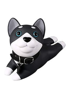 Y&D Decorative Door Stopper Cute Dog Stop Silicone Stops Style Wedge for Home and Office Black White, Prevent Accidental Locks In the Room  - Image 2