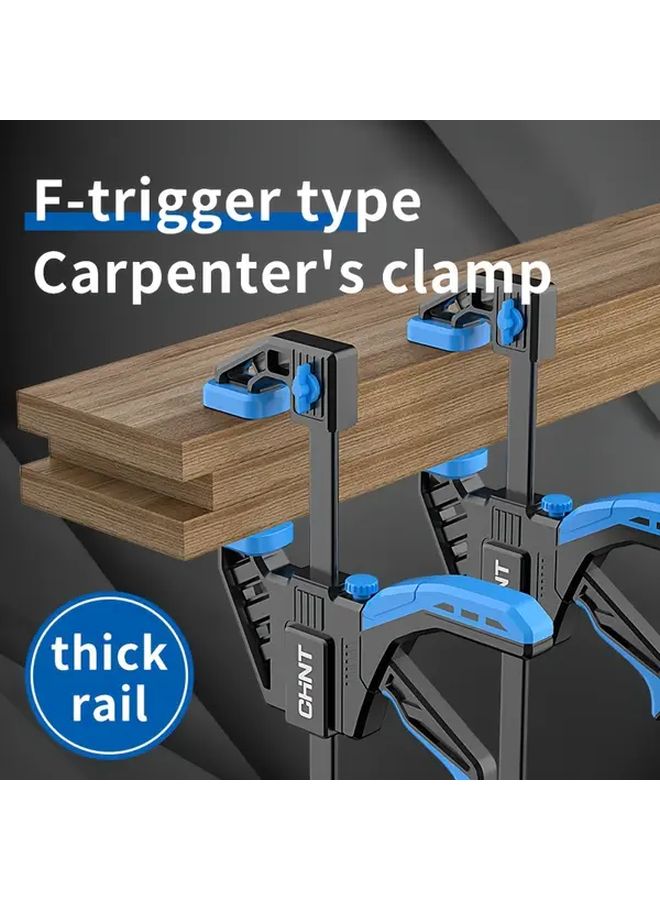 Chint Heavy Duty Trigger Type F Clamp Quick Grip 6 Inches Dual Purpose Woodworking - Image 3