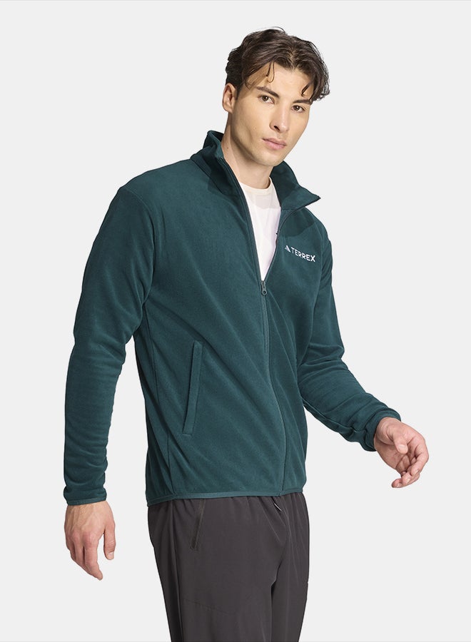 Adidas Multi Essentials Full-Zip Fleece Jacket - Image 3