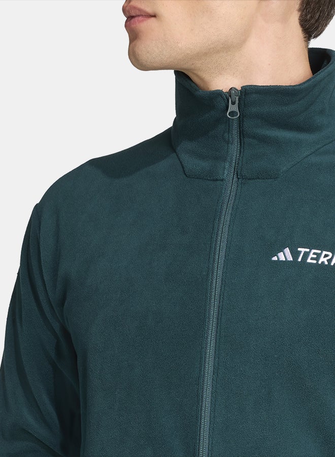 Adidas Multi Essentials Full-Zip Fleece Jacket - Image 4