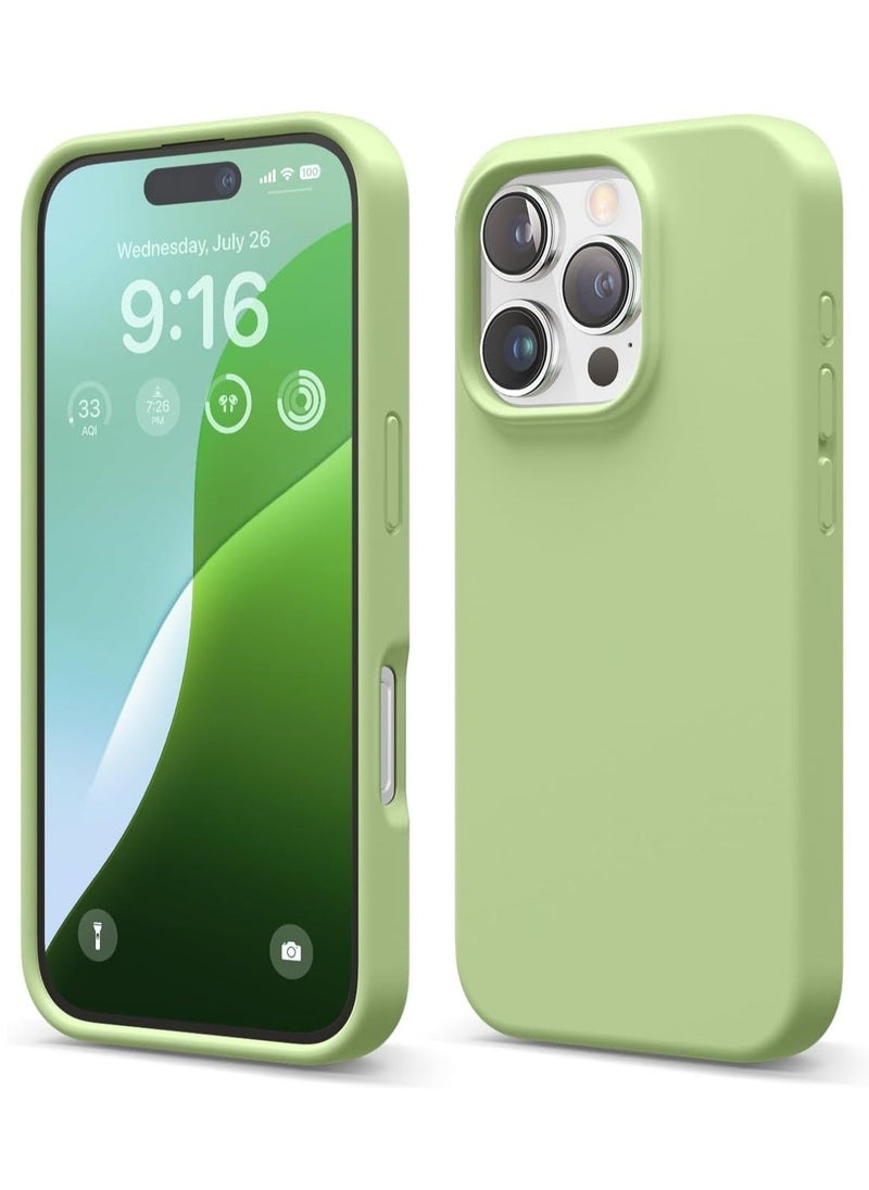 Raxoom Mint Green Full Body Protection Case for iPhone 16 Pro - Shockproof, Slim Design with Anti-Scratch Microfiber Lining - Image 1