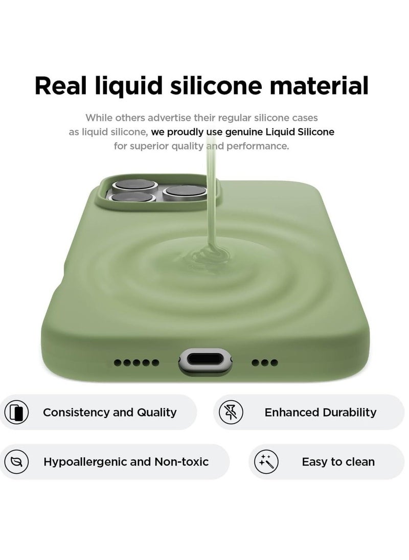 Raxoom Mint Green Full Body Protection Case for iPhone 16 Pro - Shockproof, Slim Design with Anti-Scratch Microfiber Lining - Image 3